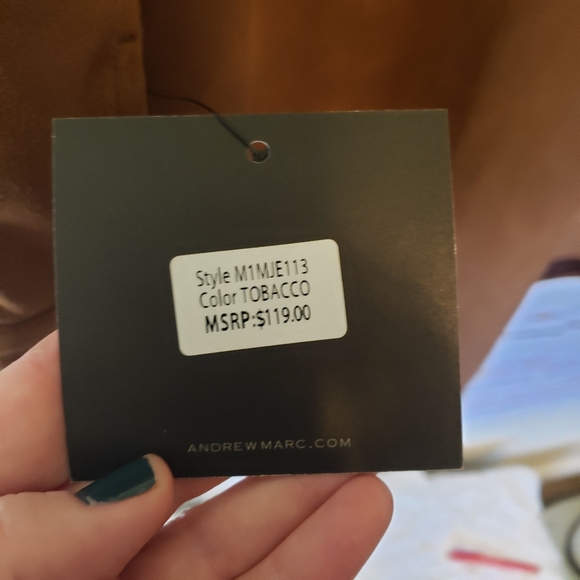 Marc New York Tobacco Color Soft Shacket- NWT...size Large - Picture 6 of 12